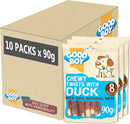 10 x Good Boy Chewy Twists With Duck 90g Full Case