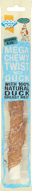Good Boy Mega Chewy Twist With Duck 70g Case of 18