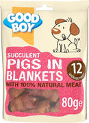 10 x 80g Good Boy Succulent Pigs In Blankets