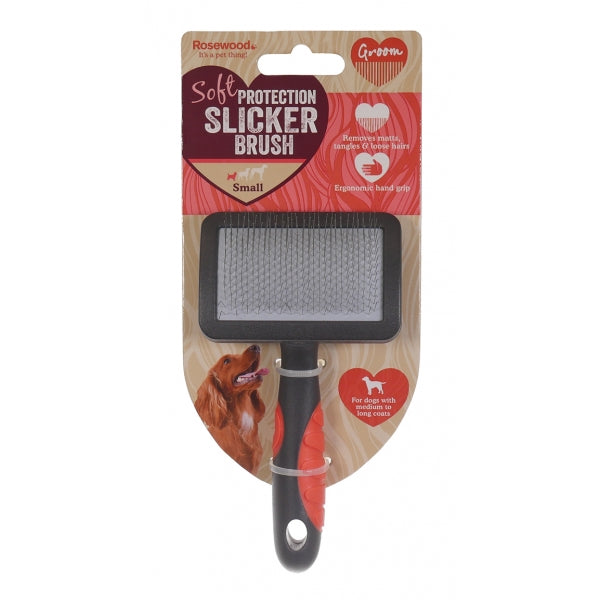 Rosewood Soft Protection Slicker Brush