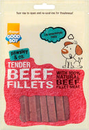 10 x Good Boy Tender Beef Fillets 90g Case
