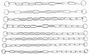 Trixie Long Link Semi-Choke Chain Collar